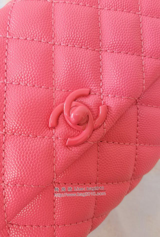 Chanel女包 香奈兒專櫃2021最新款COCO王炸款 Chanel手拎單肩斜挎包 92991  djc4084